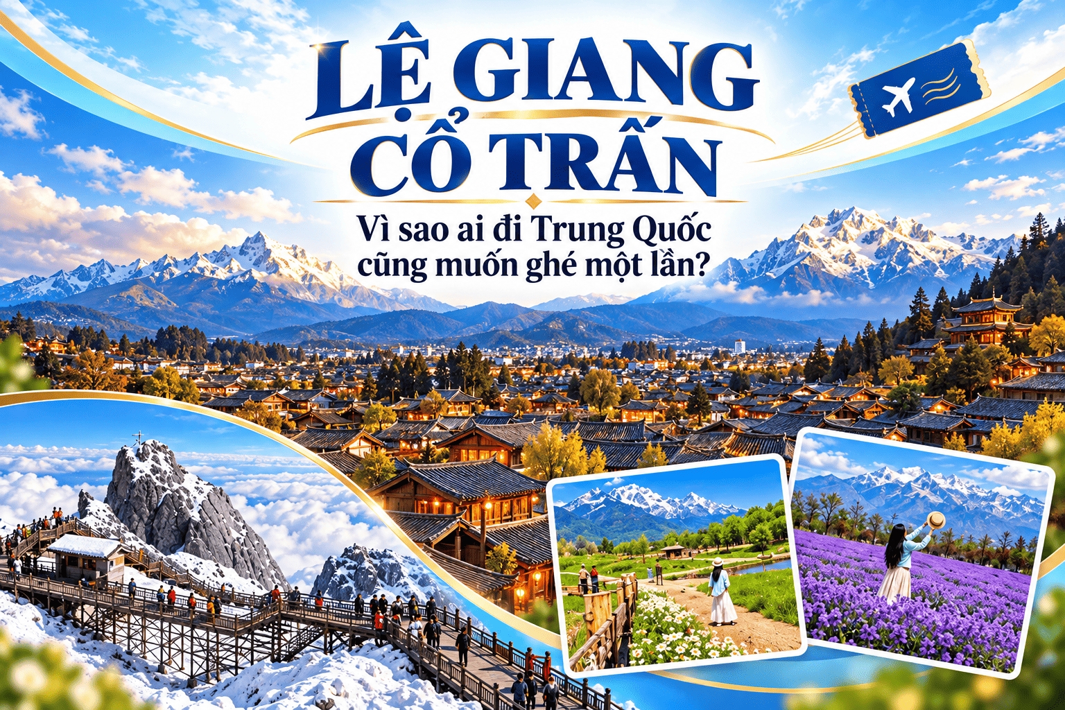 Lệ Giang Cổ Trấn – Vì Sao Ai Đi Trung Quốc Cũng Muốn Ghé Một Lần?